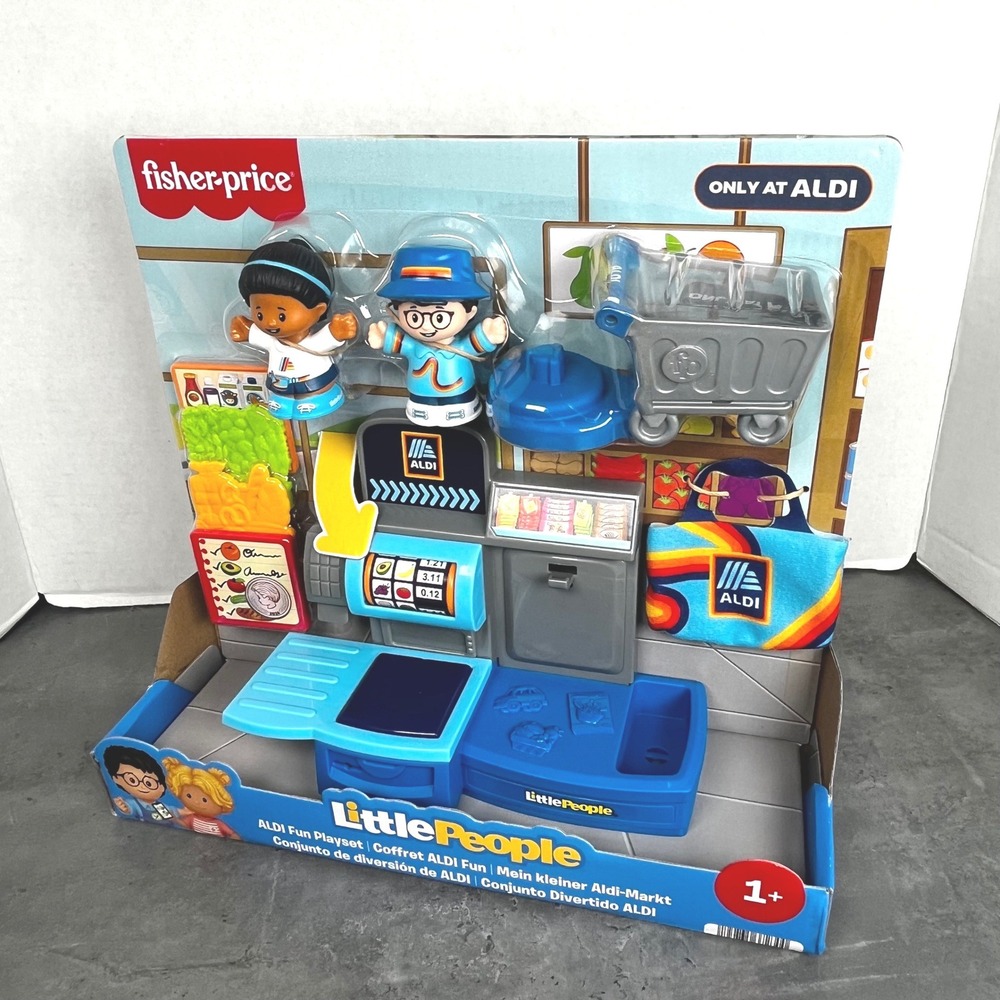 Fisher-Price Little People ALDI Fun Playset Exclusive Grocery Store Toy JMB07
